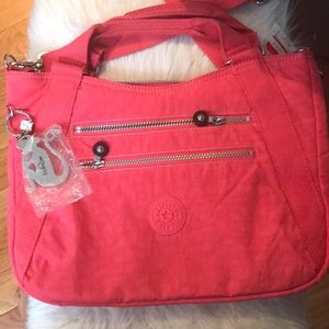 Authentic Kipling Pink Bag Satchel